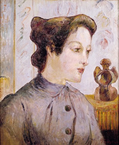 Porträt einer jungen Frau, 1886 von Paul Gauguin